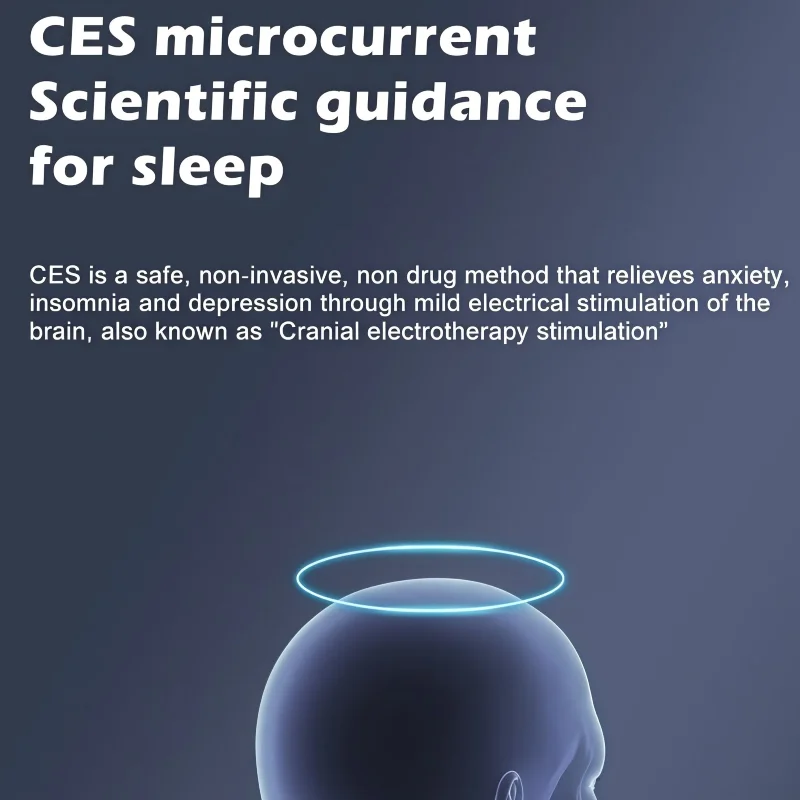 

Vagus Nerve Stimulation Ear Clip CES, Cranial Electrotherapy Device for Fast Sleep and Anxiety Relief