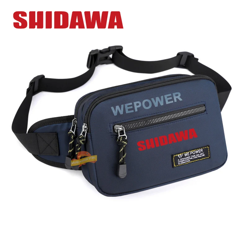 

Многофункциональная поясная сумка для мужчин и женщин, модная нагрудная Сумочка для рыбалки, занятий спортом на открытом воздухе, походов, водонепроницаемая нейлоновая тканевая сумка на одно плечо