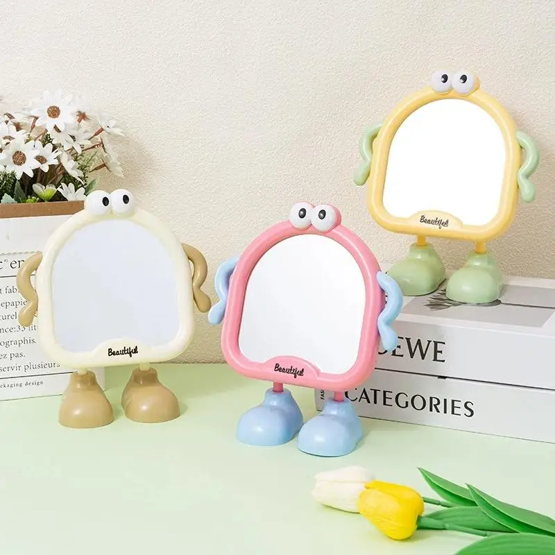 Cute Makeup Mirror Decorative Mirrors Desktop Bedroom Home Student Dormitory Portable Small Mirror