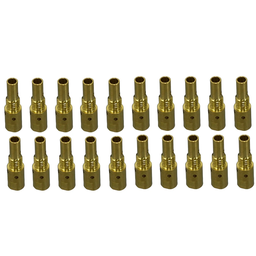 

MIG MAG Contact Tips Holder Compatible with MB25 25AK Reference 140 0001 Brass Material for Long lasting Performance