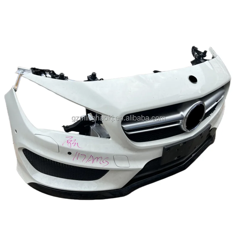 Wholesale original used car bumper assembly for Mercedes 117 156 247 246GLA180 GLA260 GLA220 front bumper and grille car bumper