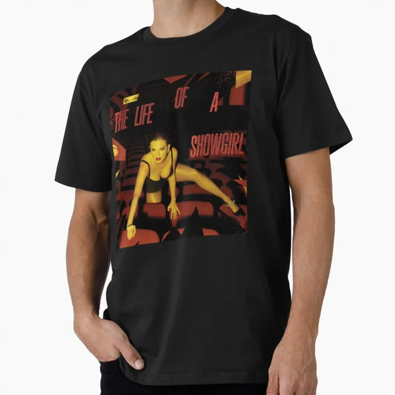 

The Life Of A Showgirl music singer Gift t shirt for men Large size Tops 100% cotton printed man clothes