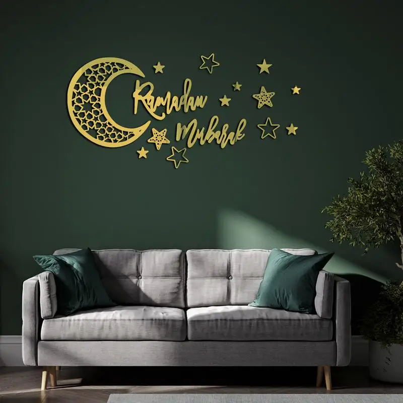 Eid Kareem Wall Stickers DIY Wall Stickers Wall Decal Wall Sticker Arabic Calligraphy For Home Offices