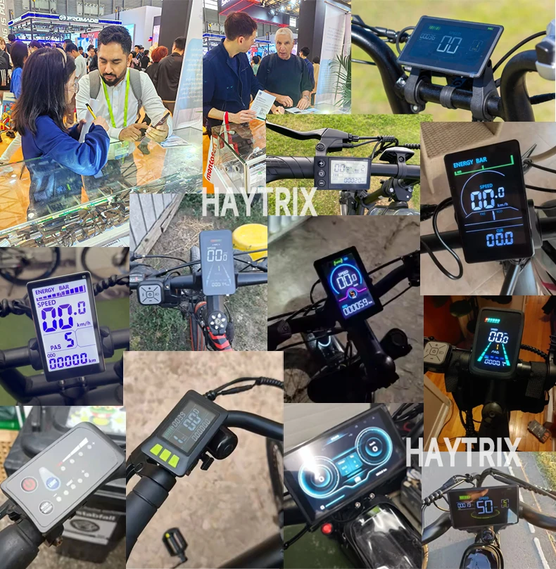 H8【UART2】 Elektrischer Fahrradcomputer mit Bildschirmprojektion, Navigation, Digitaler Stoppuhr, Tachometer für E-Bike, Radfahren, Kilometerzähler – Detail 11