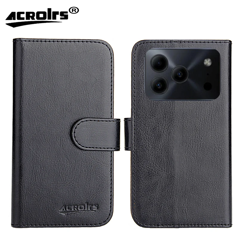 Doogee Note 56 Case 6.56" 6 Colors Top Quality Stand With Wallet Card Slots Squirrel Leather Protective Cover Phone