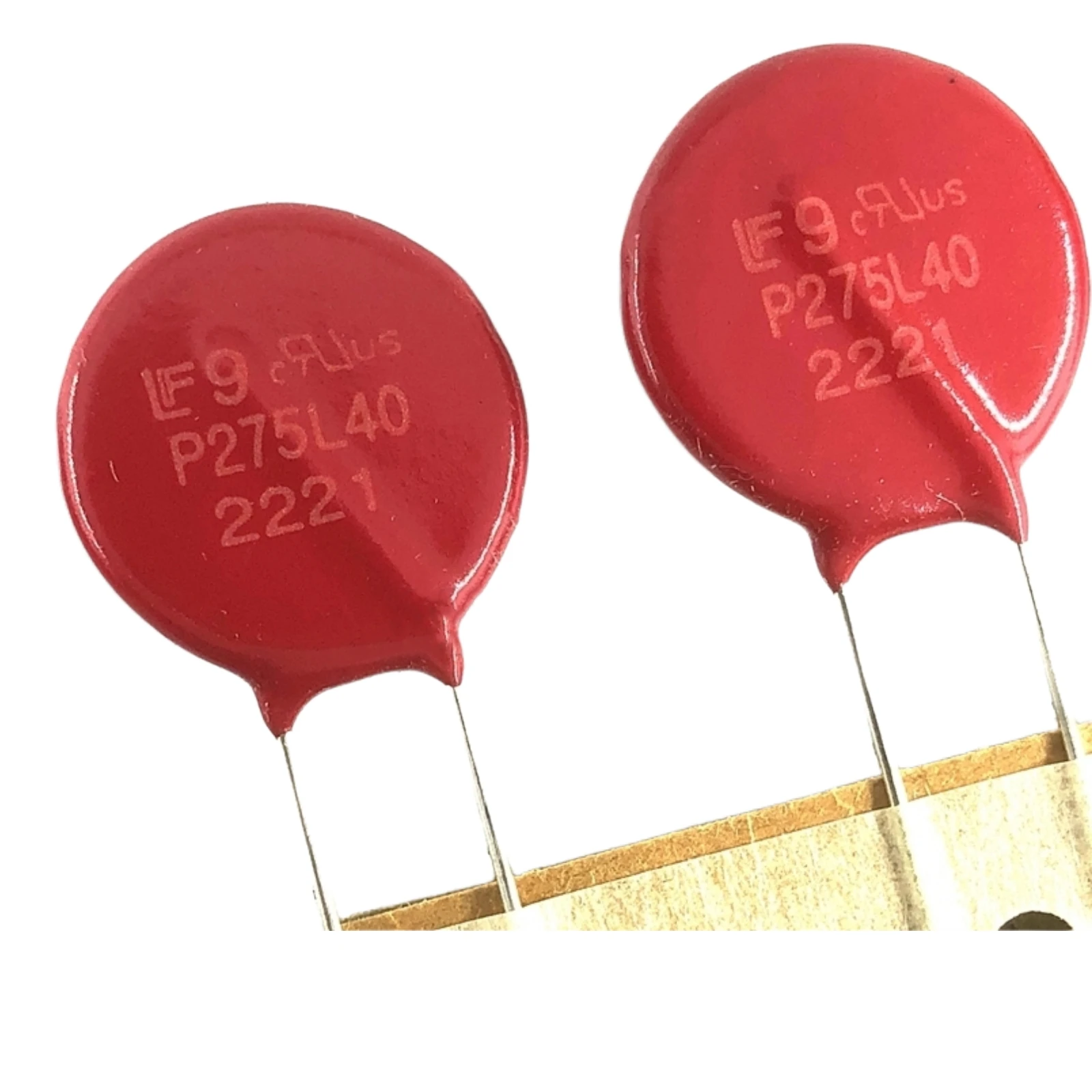 5PCS Litteifuse V275LA40AP V275LS40AP P275L40 P275L40C Red Varistor 275V6500A 900pF 20MM Rheostat V275LA40CP P275L40B V275LA40BP