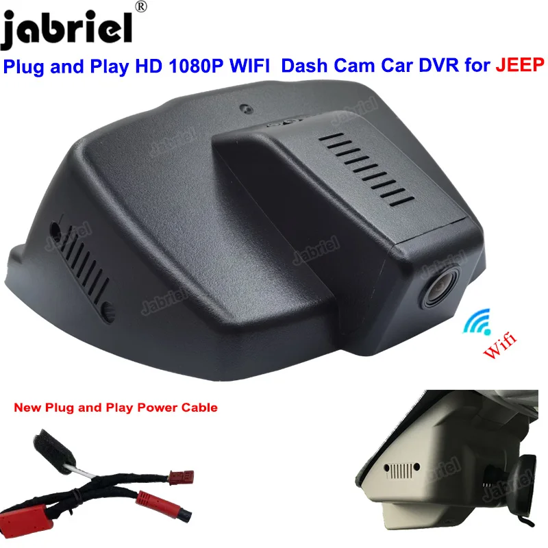 

Auto Wifi HD 1080P Dash Cam Car DVR Camera For Jeep Renegade Dodge Chrysler 2014 2015 2016 2017 2018 Dashcam Driving Recorder