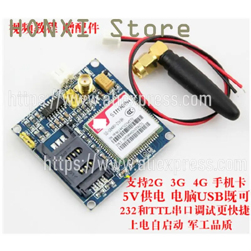 Module SIM900A, messages texte, carte de développement, transmission de données sans fil GSM/GPRS/STM32, super TC35i, 1 pièce