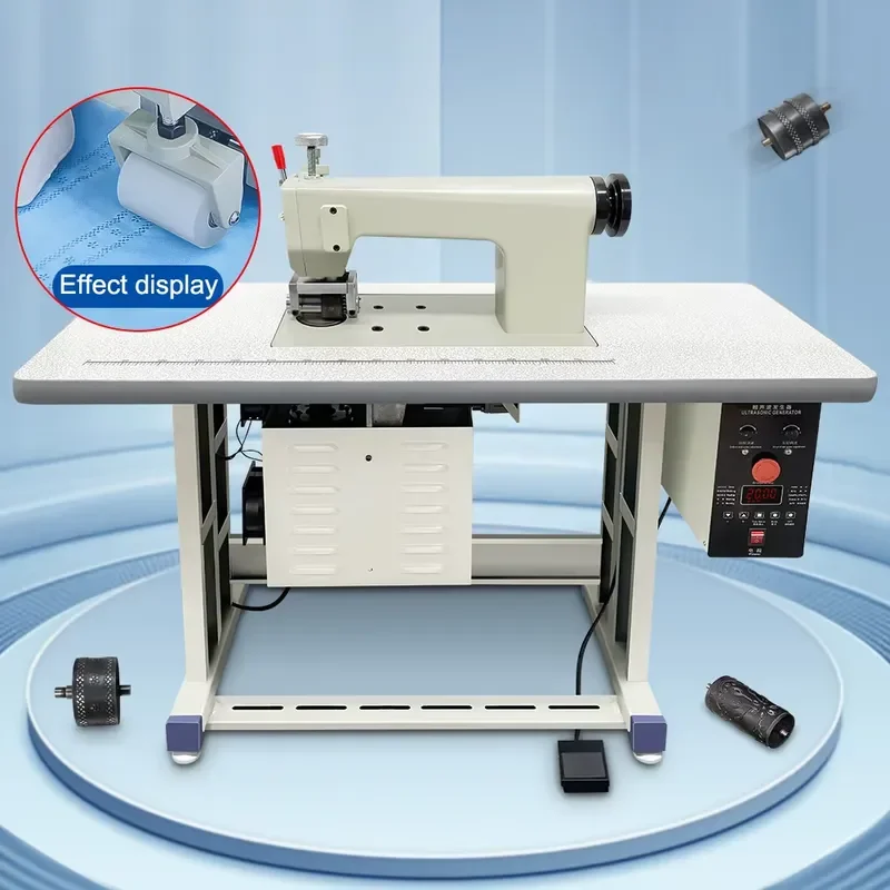 Wholesale Price CNC Non Woven Ultrasonic Sewing Machine for Industrial Fabric Bonding and Cutting Equipment