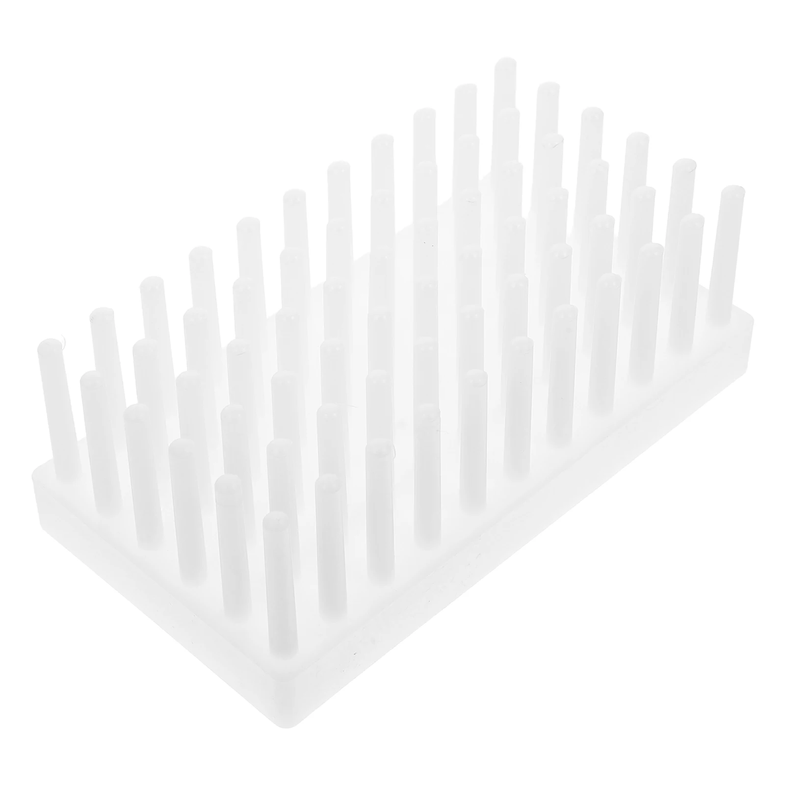 

Plastic Test Rack Lab Tube Holder Storage Drying Stand Sample Organizer Reusable Laboratory Container Rack Tube Stand