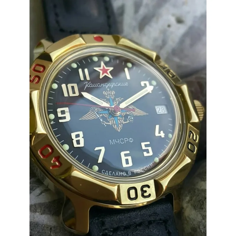 Military Watch Emergency Department Commander Mechanical Men's Watch Waterproof Luminous