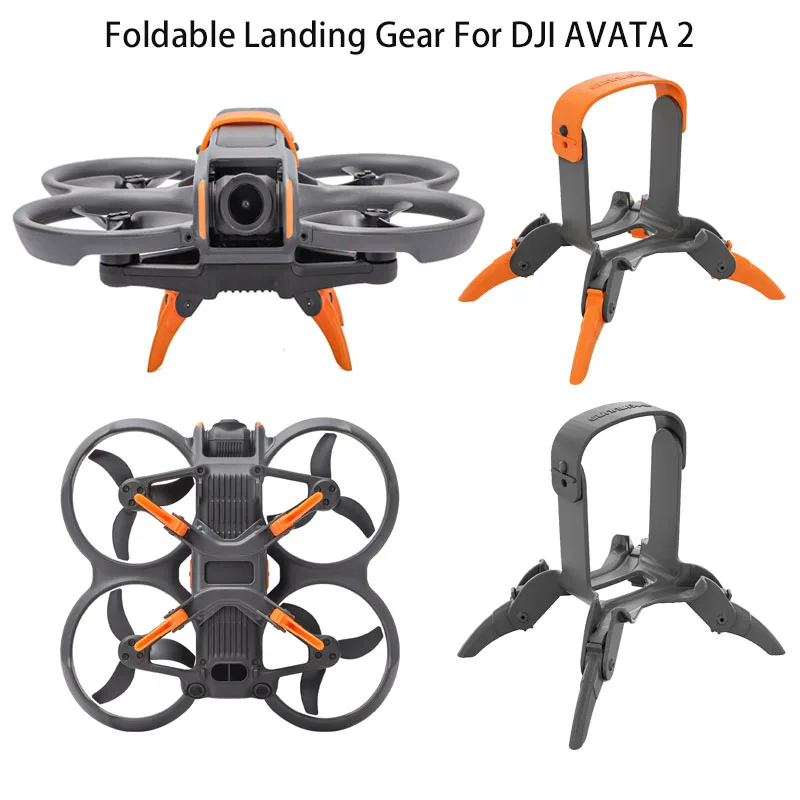 Landing Gear For DJI Avata 2 Heighten Holder Anti-collision Protection Spider Feet Support Leg Protect Bracket Drone Accessories