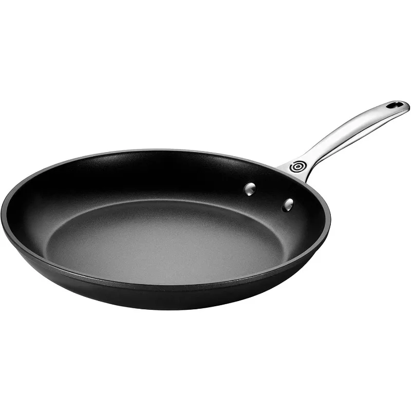 

Сковорода Toughened Nonstick PRO, 12-дюймовый экстерьер Cobertizo Almacenaje