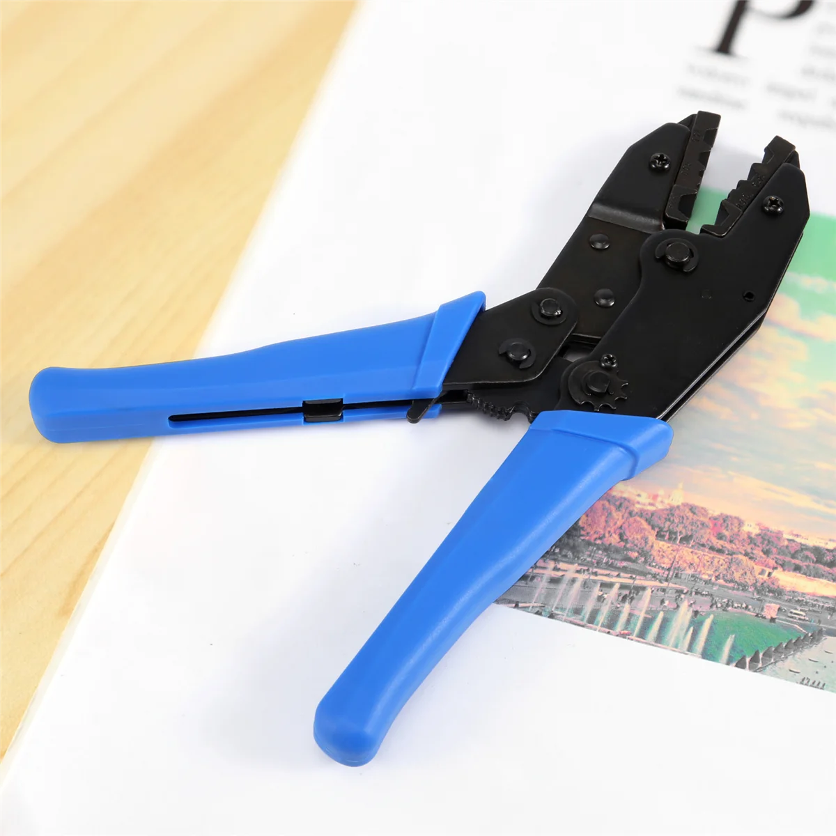 B52C 1 conjunto de ferramentas de crimpagem coaxial Rf/Bnc para Rg58 / Rg59 / Rg6 com 10 unidades Bnc Plug Crimp Connector Set