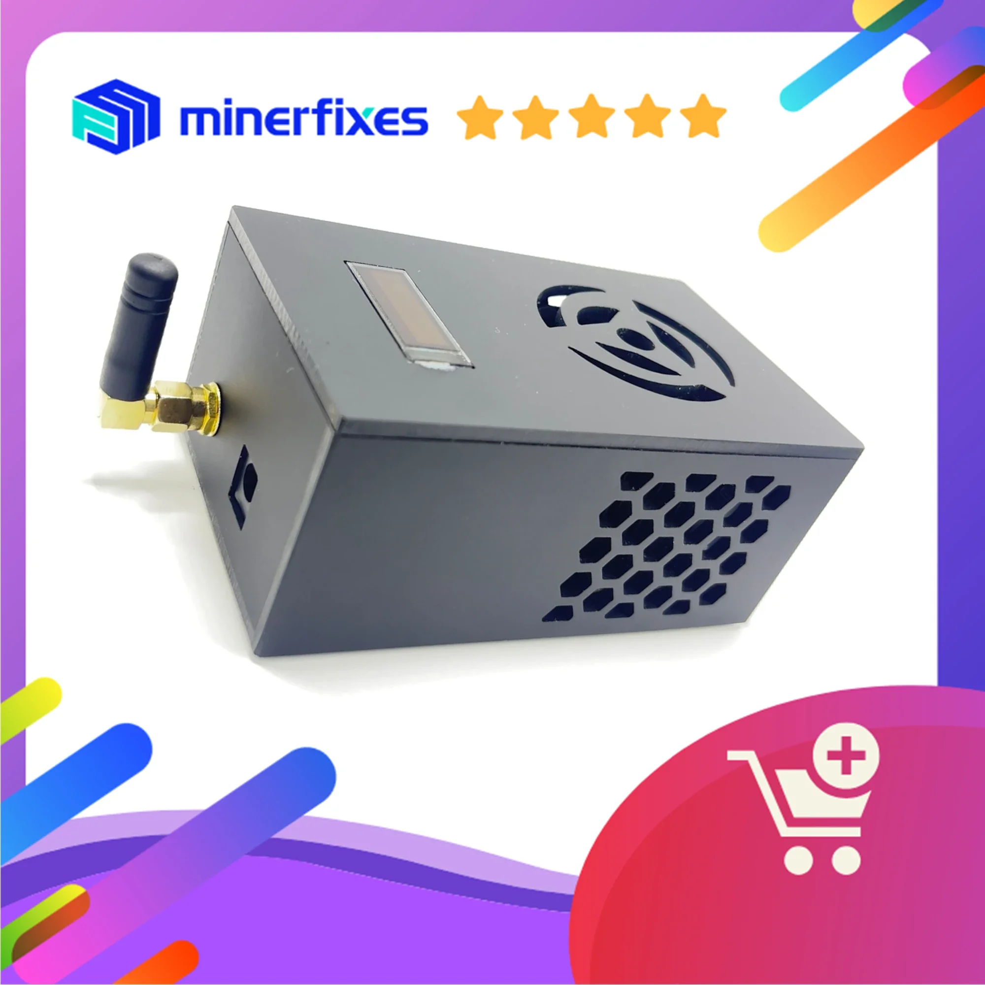 2024 Latest Model Bitaxe 320GH/S BTC Solo miner BM1397 Asic Chip Guidance Continuous Firmware Upgradability