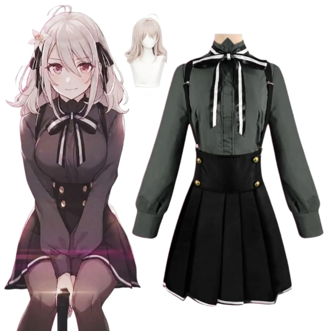 costume-de-cosplay-spy-classroom-lily-hanazono-avec-perruque-et-tenue-de-demoiselle-d'honneur