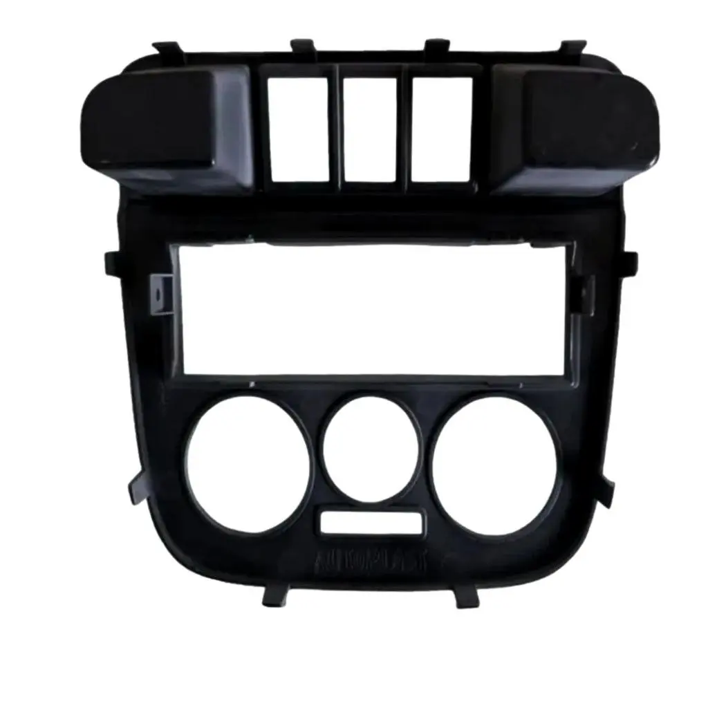 Frame Central Panel Radio Gol Saveiro G4 3 Buttons Ap1334 Black