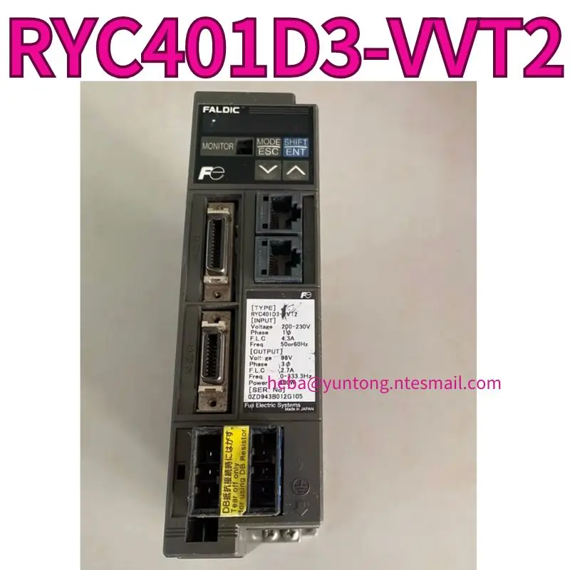 

Used driver RYC401D3-VVT2 400W