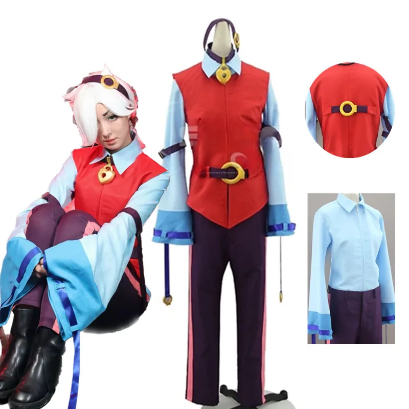Dameskostuum Rollenspel Rekwisieten Colette Sexy Cosplay Halloweenkostuums Vrouw Heren Jongen Volwassen Vermomming Anime Kind Gebruik