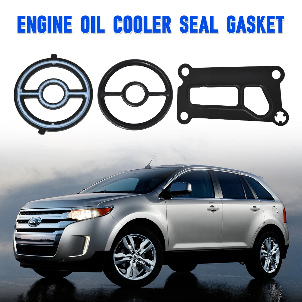 Engine Oil Cooler Seal Gasket For Mazda LF02-14-700 LF8X-14-702 LF02-14-342 Oil Cooler Seal Gasket Engine Oil Cooler Seal Gasket