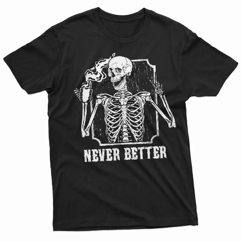 Halloween Scary Skeleton Dab Skull Tee Halloween T-Shirt S To Unisex T-shirts Cotton Luxury Brand Vintage Oversized