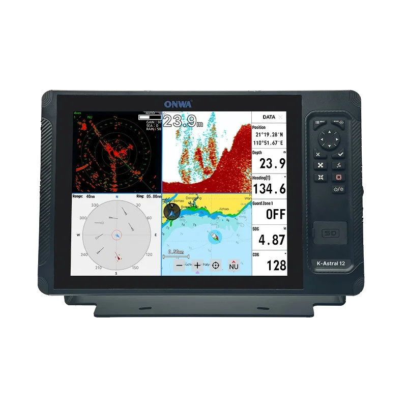 K-Astral 12  12  Inch Touchscreen Multi-Function Display  Marine GPS Chartplotter