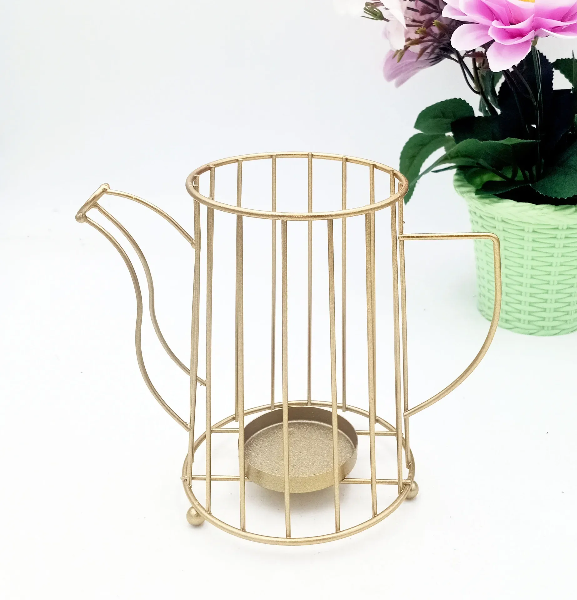 

Coffee Pod Holder Iron Metal Cup Shaped Coffee Capsule Storage Basket Organizer for Storing Stainless Mental Coffee Rack