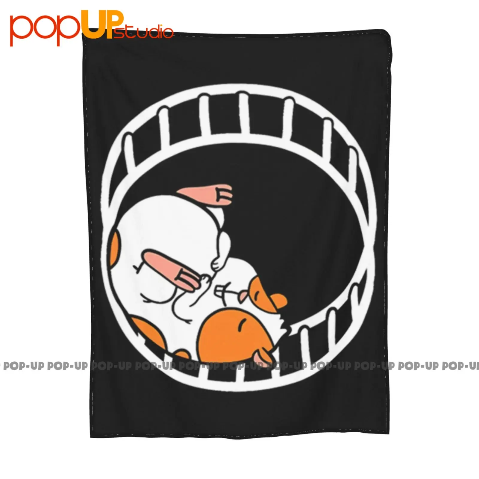 Hamster Wheel Ultra-Soft Blanket Quilt Winter Sofa Cover Bed Covers