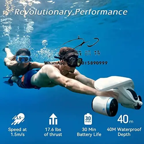

Underwater Scooter 3 Speed Underwater Sea Scooter for Kids, Teens & Adults
