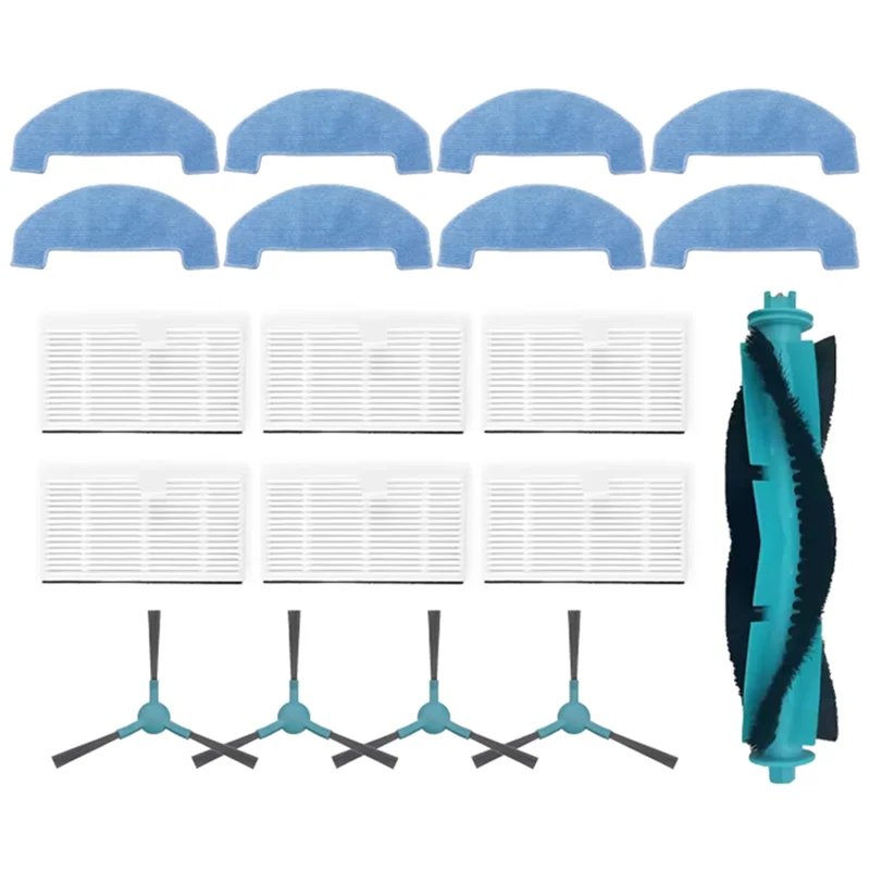 A76G-Suku Cadang untuk Cecotec Conga 7690 Immortal Max Penyedot Debu Sikat Sisi Utama Kain Pel Filter HEPA