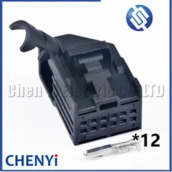 12 Pin auto Radar Module Ambient Light Controller Plug Air Conditioning Module Connector 8E0972112 1534093-1 8E0 972 112