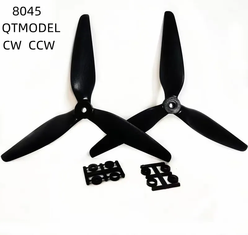 QTMODEL 8045 8X4.5 3-Blade 8 אינץ' פרופלר X-Class FPV – ביקורת מפורטת, שימוש אמיתי והמלצות למשתמשי דרונים