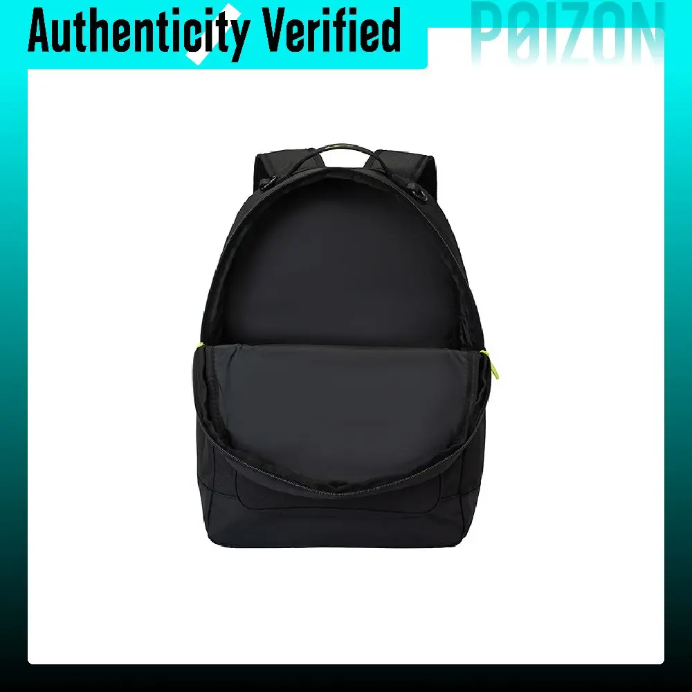 Mochila Nike 3Brand de poliéster unisex, color negro azabache, N32543004GS-001