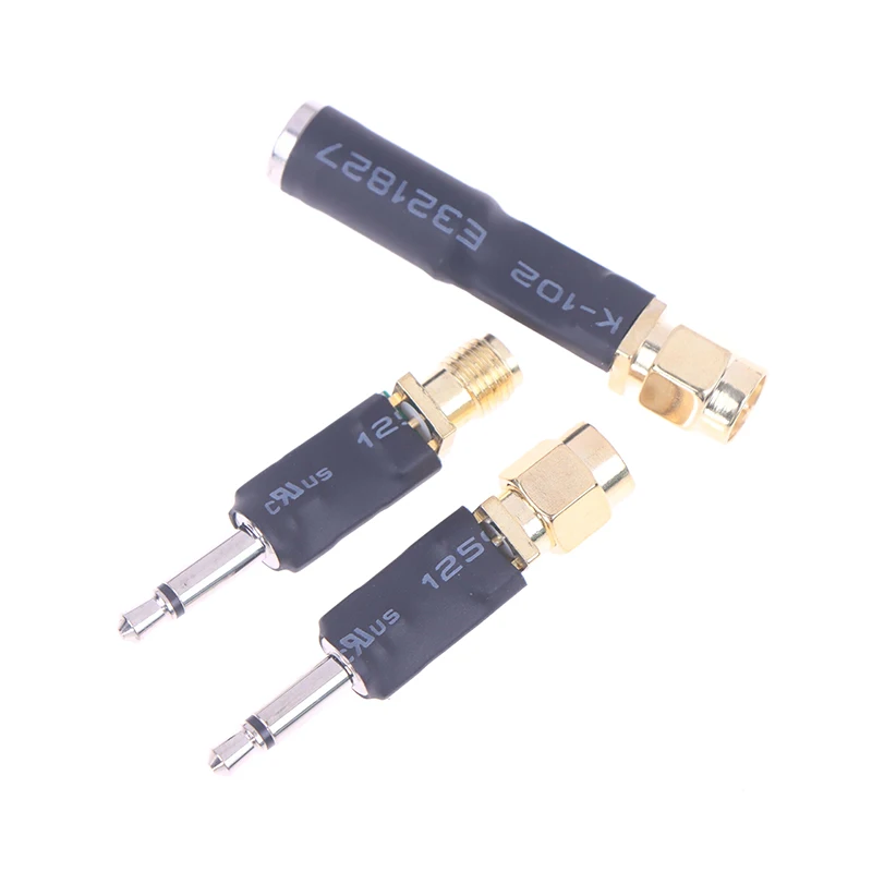 1 개/몫 SMA 남성 여성 3.5mm 모노 헤드폰 오디오 라디오 테스트 어댑터 커넥터 SMA 3.5mm 어댑터