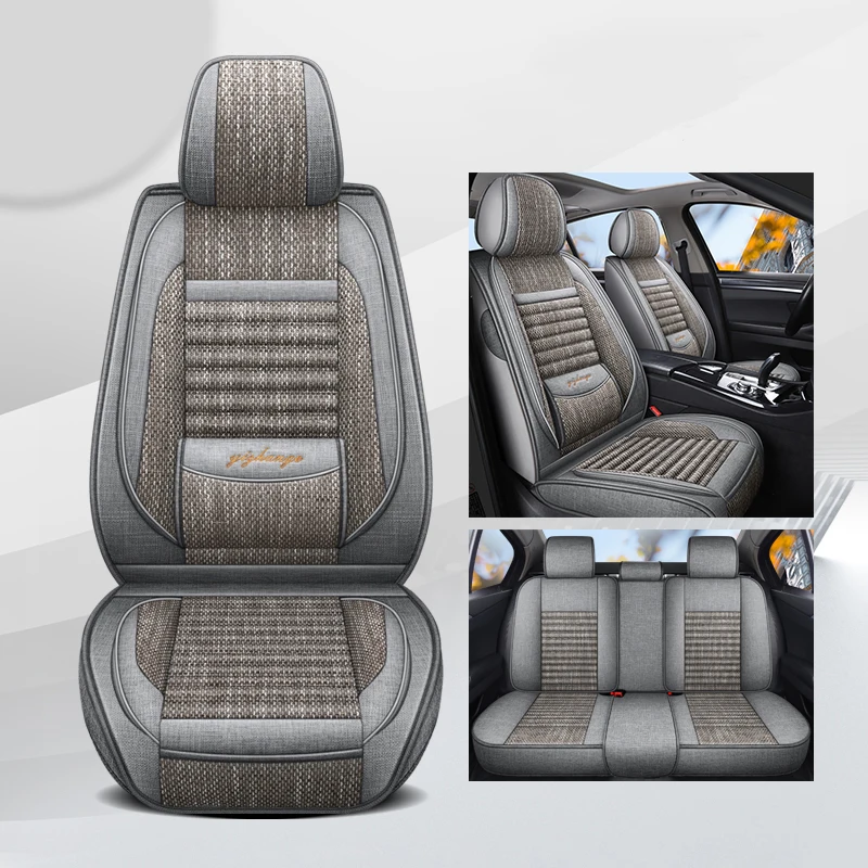 

1 изображение льняного чехла на автомобильное сиденье дляSubaru Impreza Forester Legacy Outback XV Tribeca Haval M6 Plus F7x H5 Honda Fit Vezel Auto