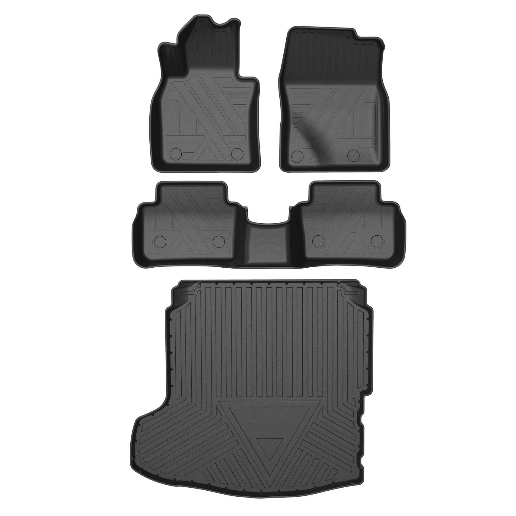 

New Arrive TPE Car Floor Mat Set, Sedan Floor Mat, Vehicle Floor Mat for Compact Cars + Custom Fit Attributes