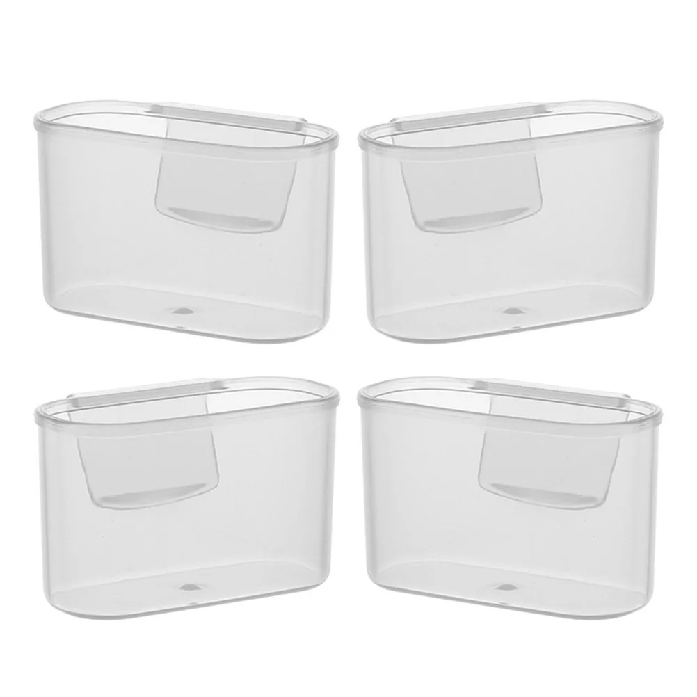 

4pcs Storage Box For Fridge Side Organizer Premium Pp Hanging Seasoning Bag Holder Mini Fridge Accessories Refrigerator Side Box