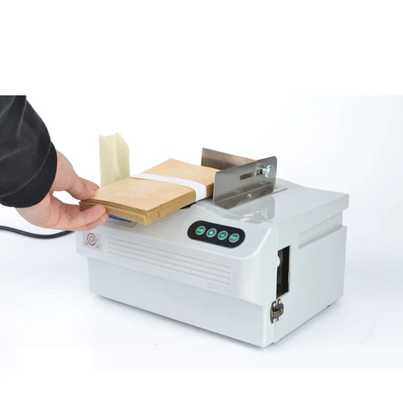 

Full-automatic small supermarket commercial bank hot-melt paper paper tape strapping machine strapping paper tape strapping