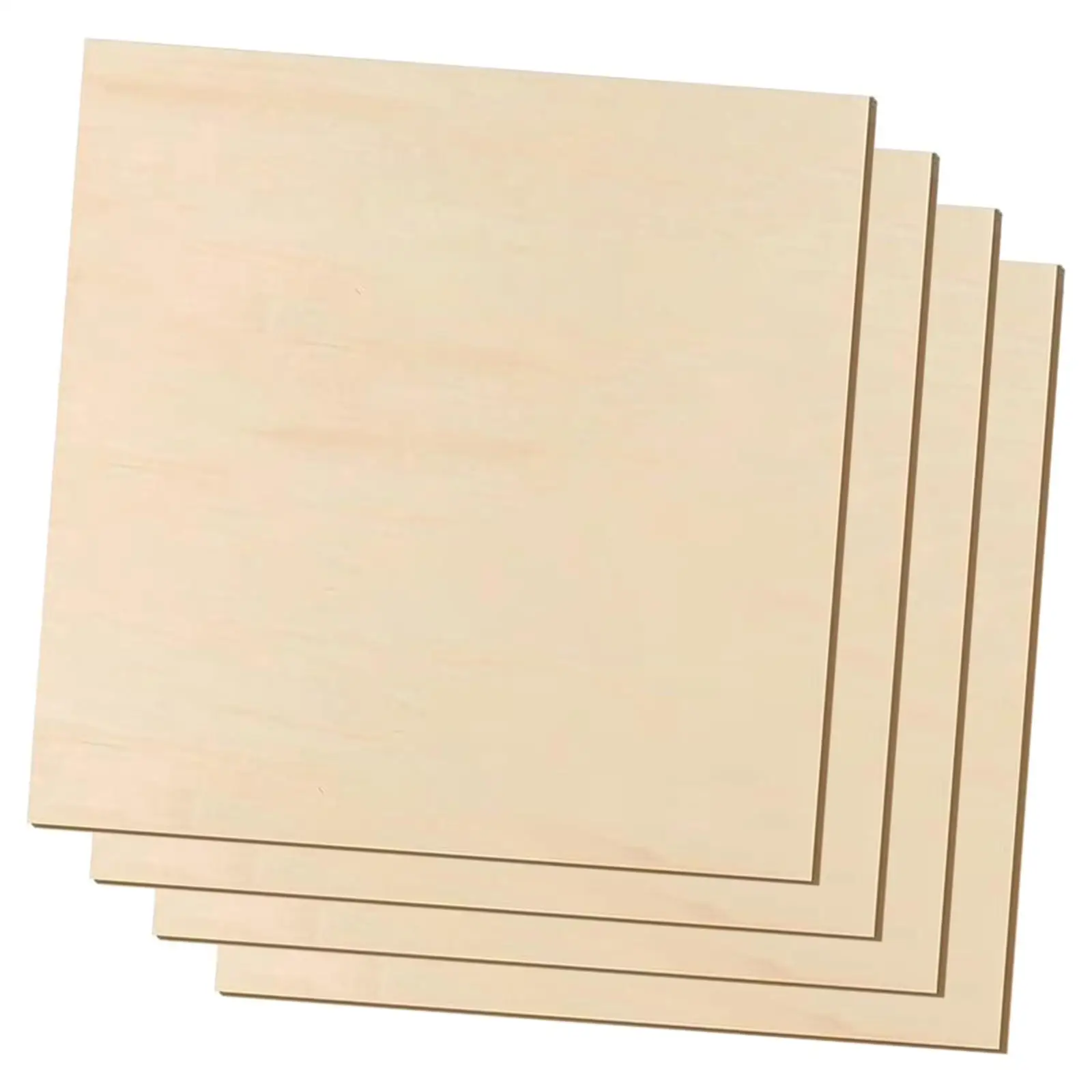 

Basswood Sheet for Crafts Multifunctional Plywood Sheet Unfinished Wood for Painting Architectural Model Drawing