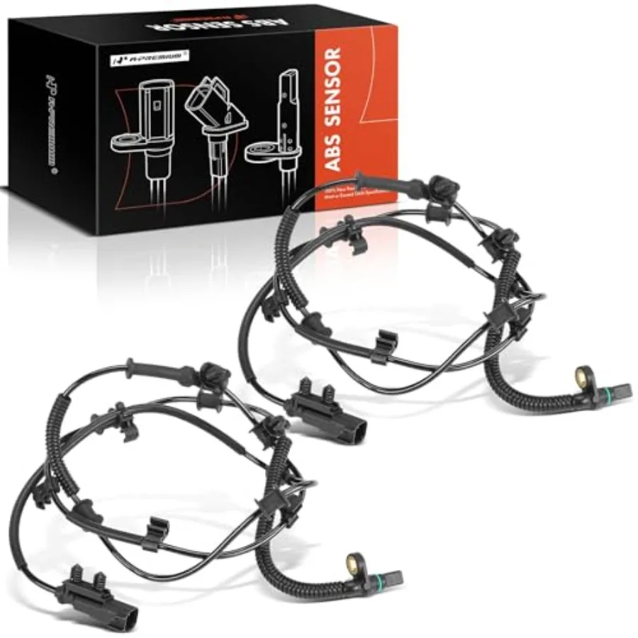 

Front Left and Right ABS Wheel Speed Sensor Compatible with Jeep Models - Wrangler 2018-2023 Gladiator 2020-2023 - Front Driver