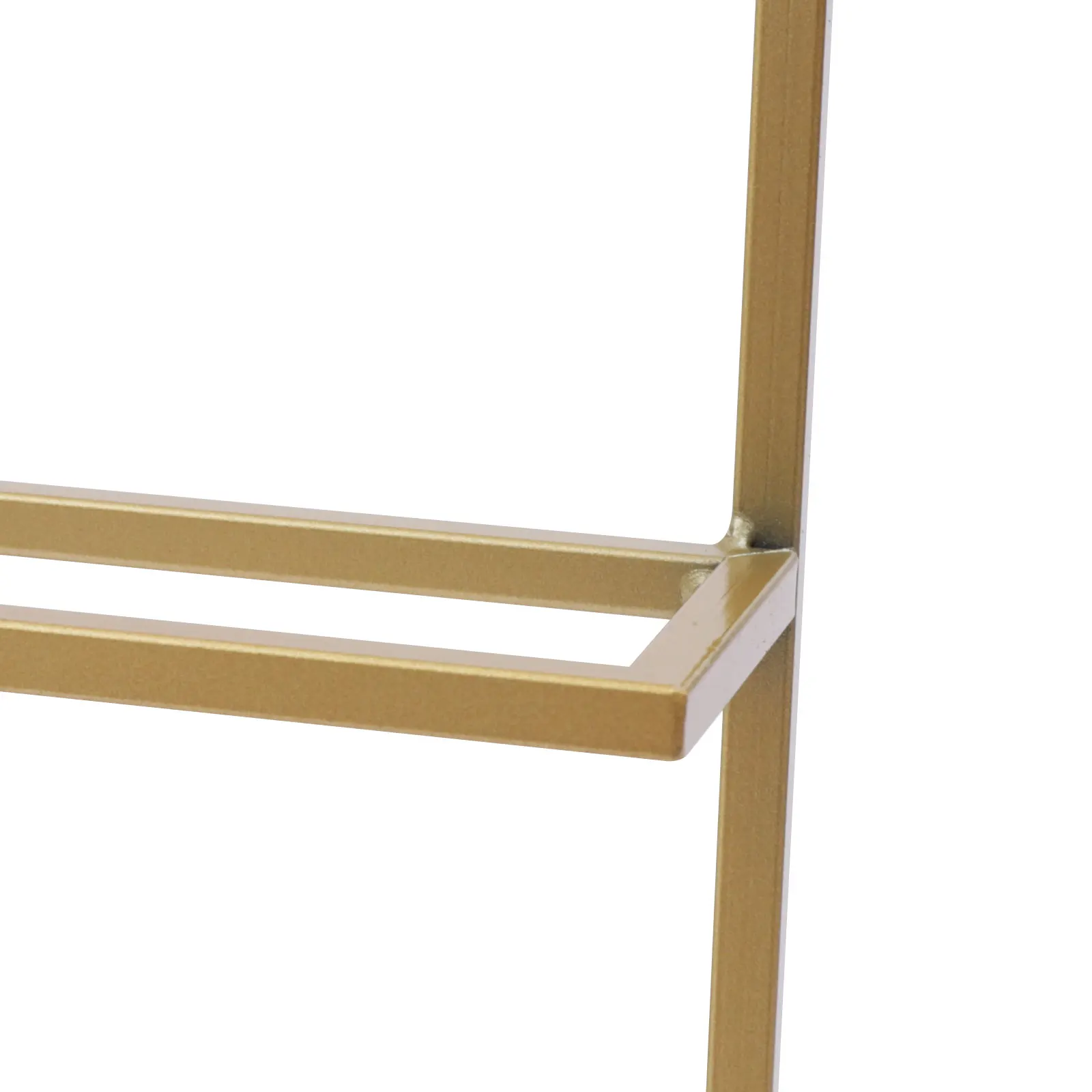 Wall Mount Wine Rack Storage Bottle Organizer Bar Shelf Storage Organizer（Gold）