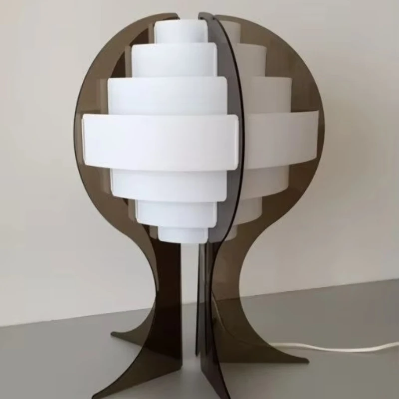 Creative modern minimalist acrylic desk lamp villa study