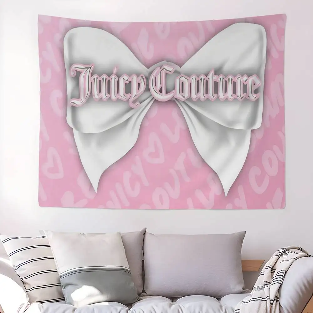 J-Juicy Cool C- Couture Anime Anime Arazzo Appeso Tarocchi Hippie Tappeti da parete Dormitorio Decorazioni per la casa