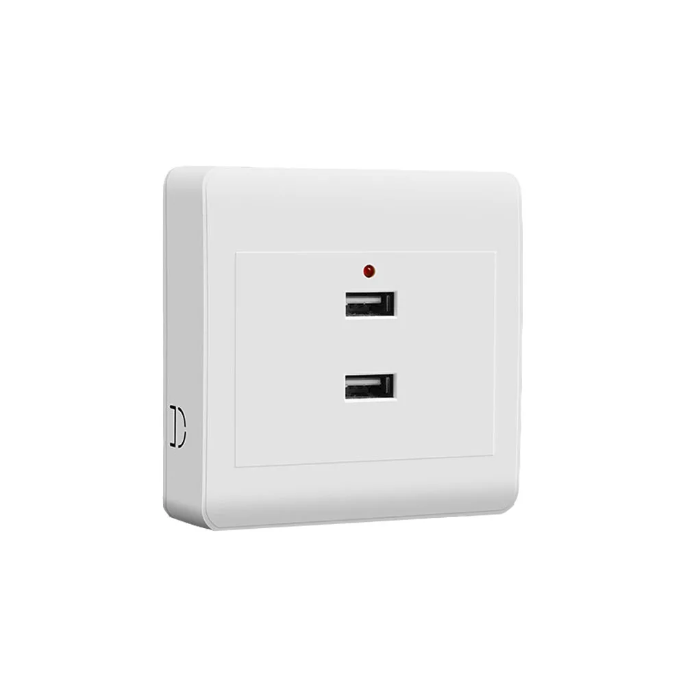 86 Type USB Socket Panel 110V-250V To 5V Type-C Wall Power Socket Fast Charging Panel Switch 2/4 Ports