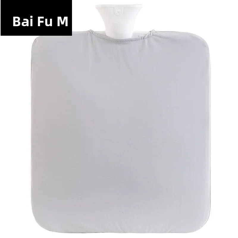 

Большая грелка 9 л с чехлом из ледяного шелка, портативная, для дома, из ПВХ высокой плотности