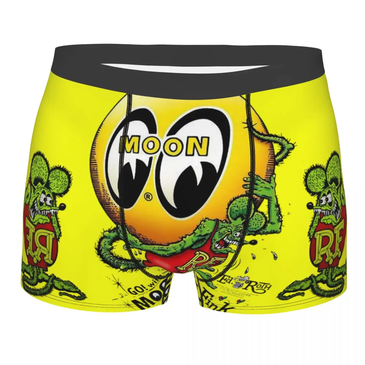 

Harajuku Tales Of The Rat Fink 6 Man's Boxer Briefs Underwear Highly Breathable Top Quality Gift Idea