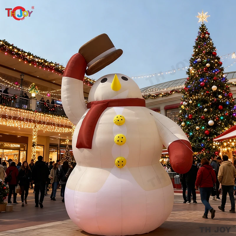 33FT Christmas Inflatable Snowman Durable Snowman Inflatable Outdoor,Blow Up Snowman Inflatable for Yard Decoration