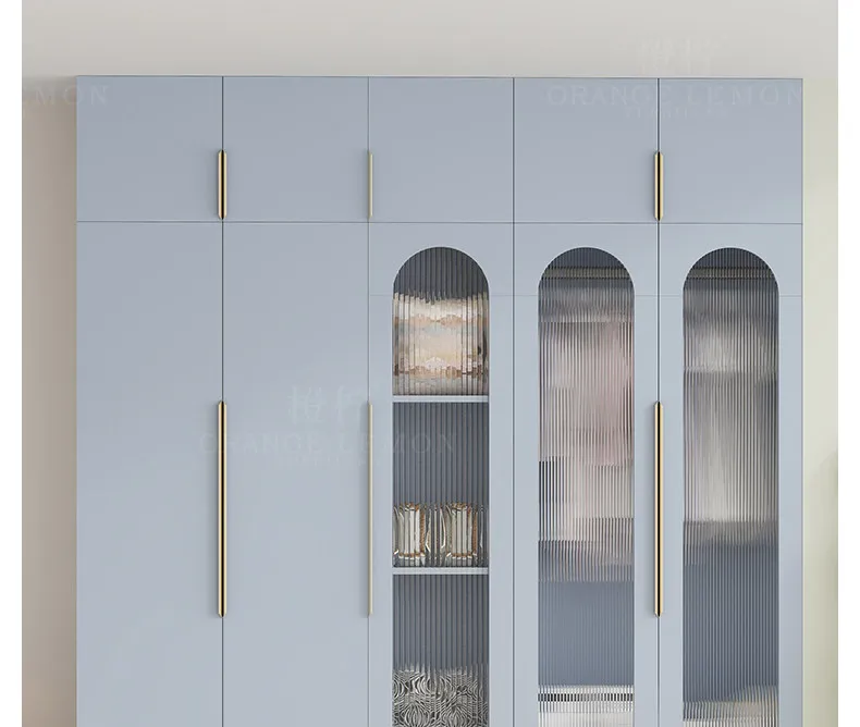 

Modern simple bedroom wardrobe free combination wardrobe one door to top wardrobe ins windshield door wardrobe