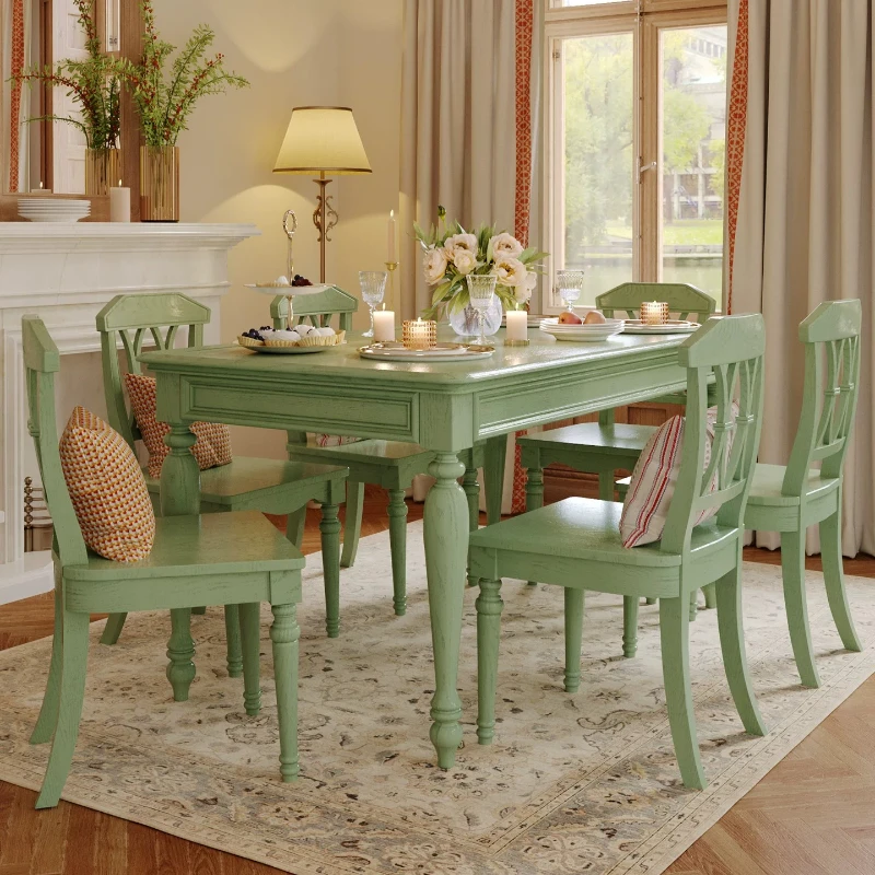 

Modern Relaxing Dining Table Vintage Style Hospitality Reception Dining Table Design Living Room Esstisch Kitchen Furniture