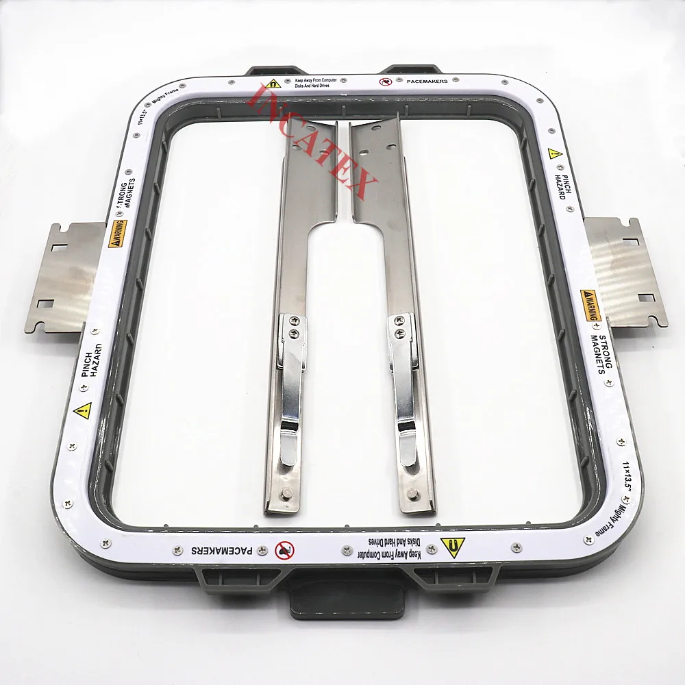 Cap Tubular Embroidery Machine Magnetic Frame Hoop 260x330mm Length 395mm With Magnetic Frame Hoop Holder Arm Connecting Plate